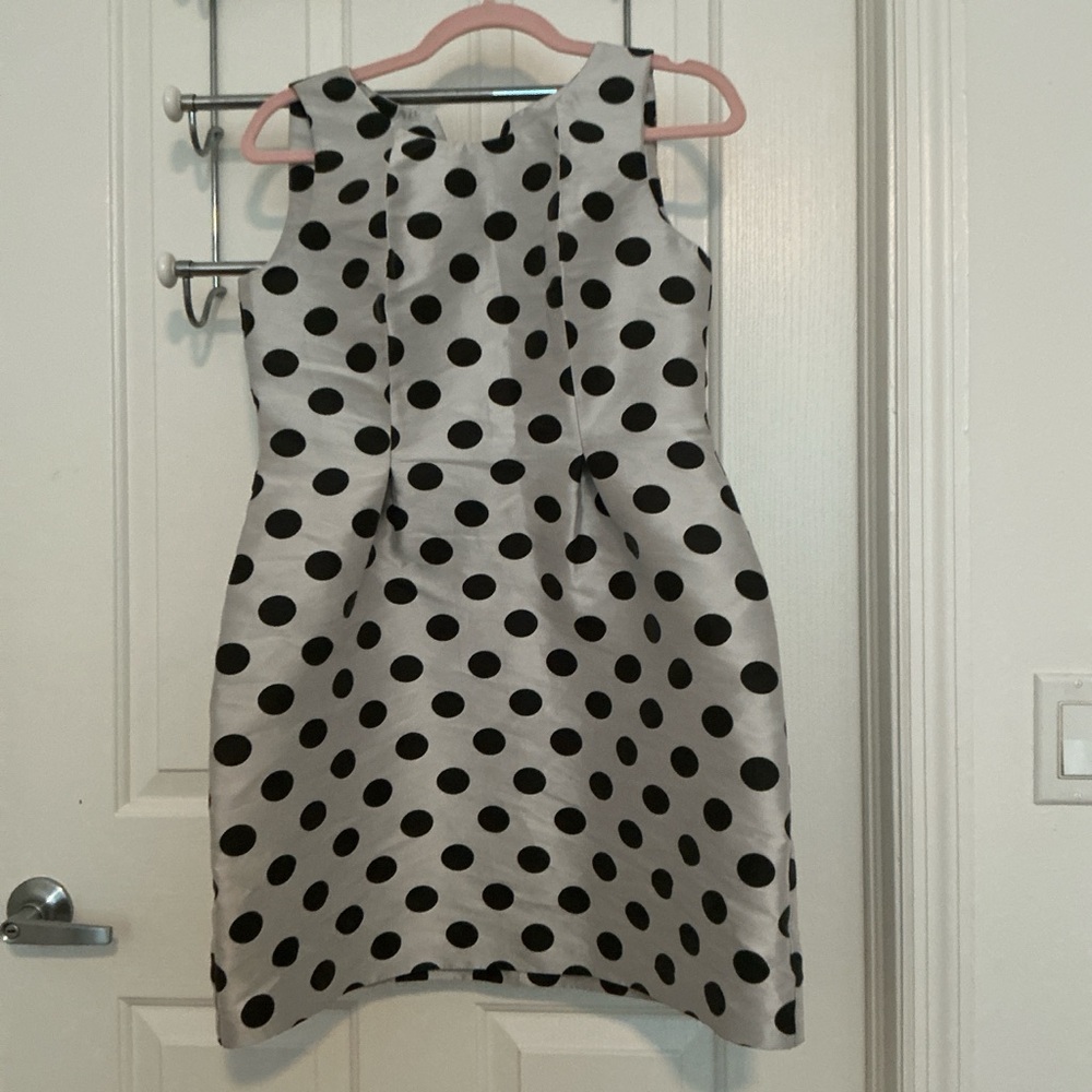 Black and White Polka Dot Dress
